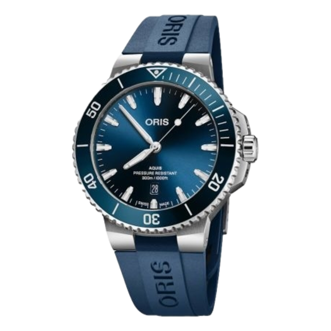 Oris Aquis 43 mm 73377894135RSBLUE