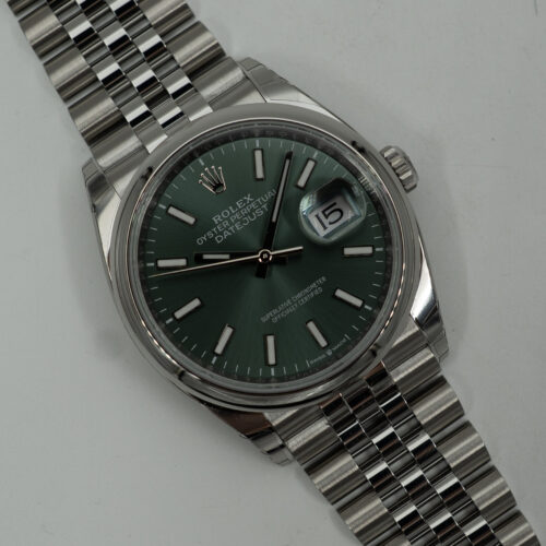 Rolex Oyster Perpetual Datejust 36 Grønn - 126200 - 2025