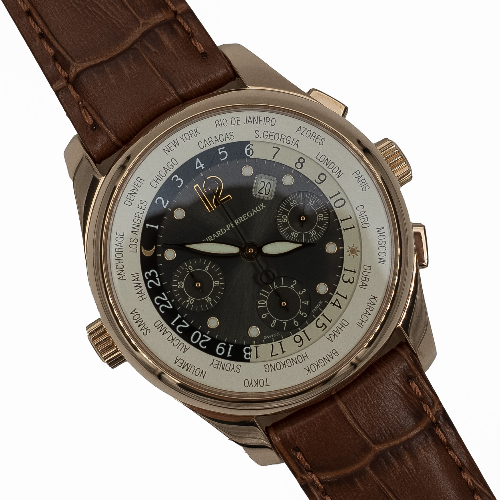 Girard Perregaux WWTC 18kt gull - 49800 - 2010