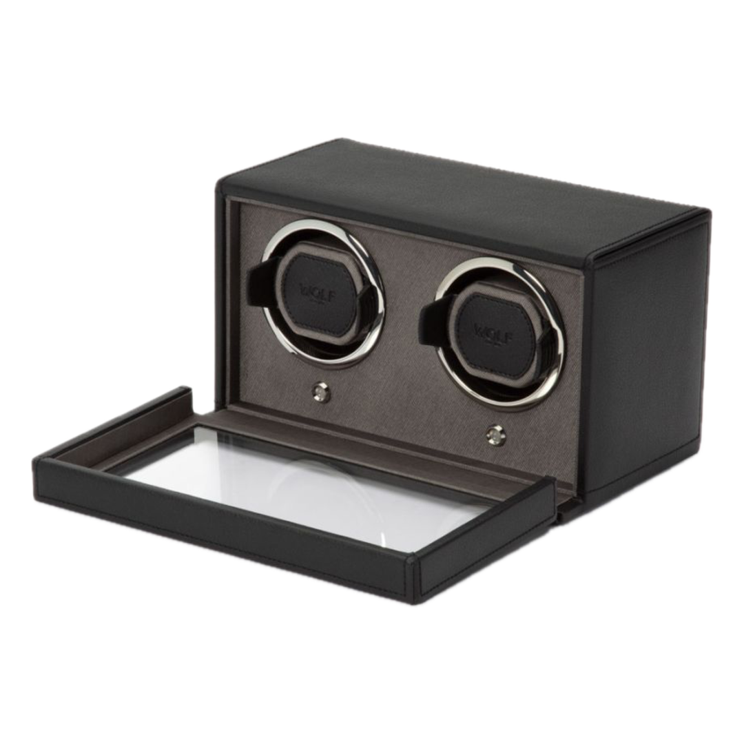 Double Cub winder with cover Black 461203