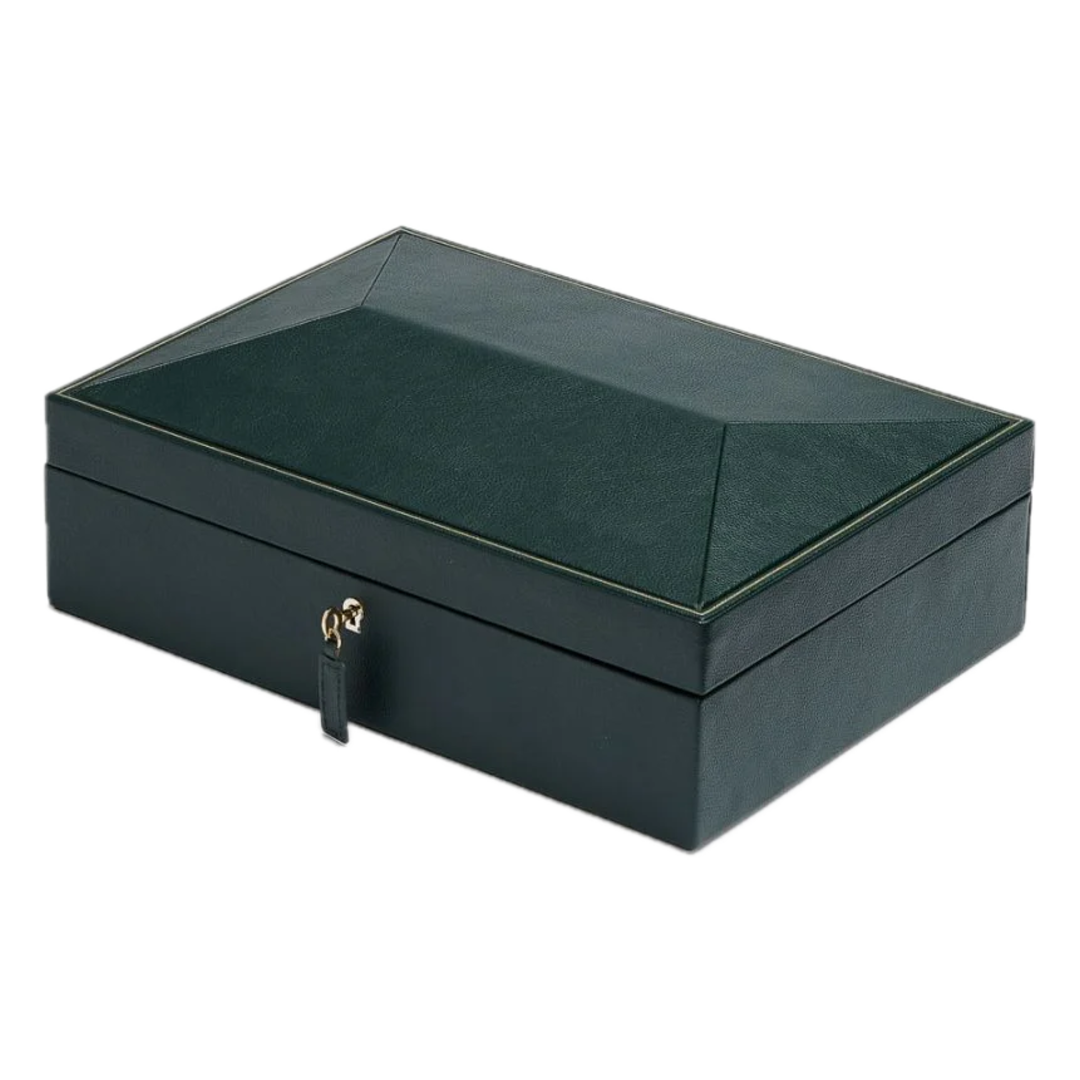 British Racing 8 PC Watch Box Green 792641