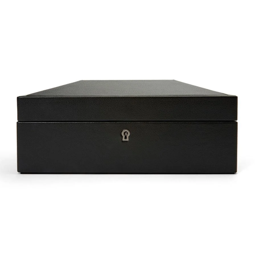 British Racing 8 PC Watch Box Black 792602