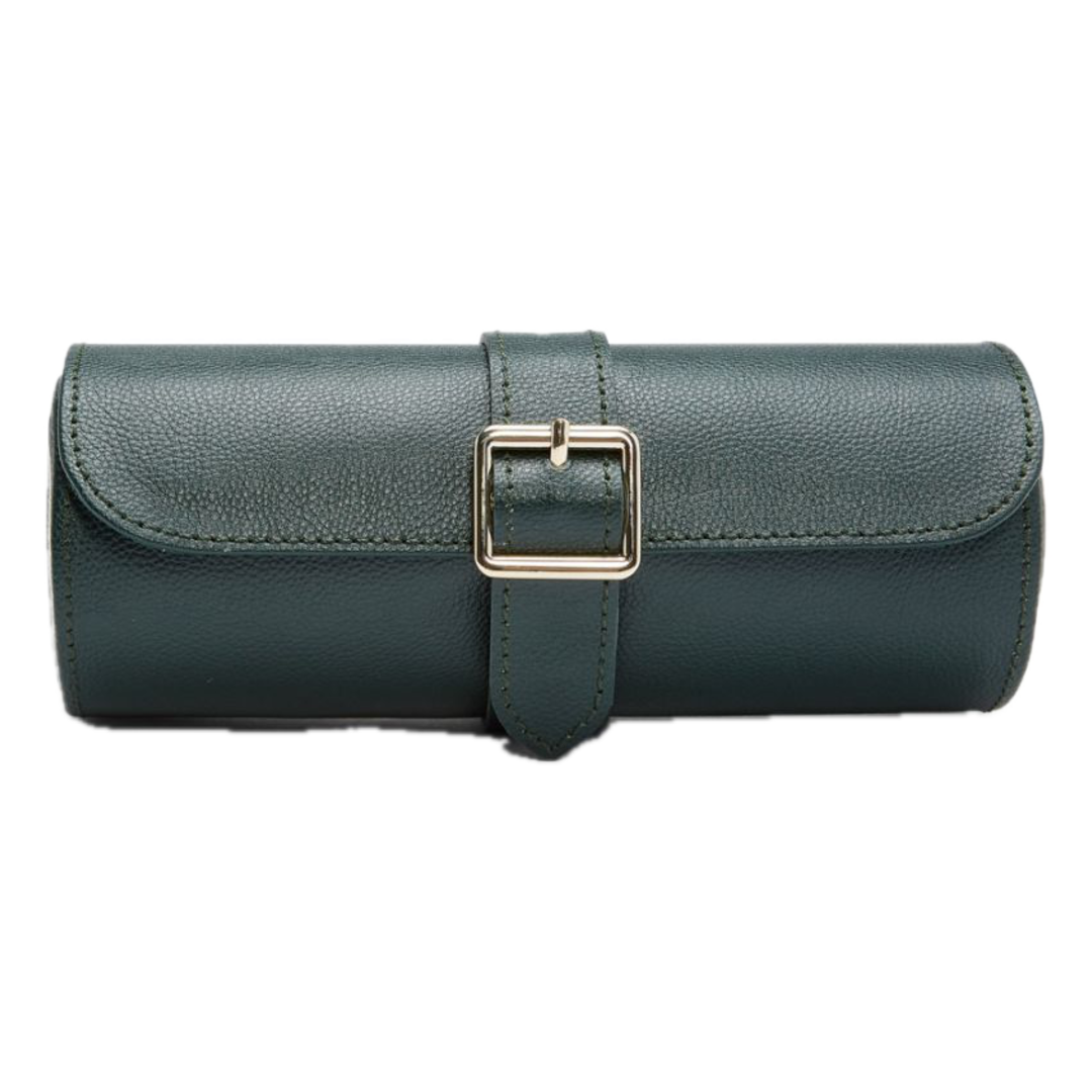 British Racing Triple Watch Roll Green 792941