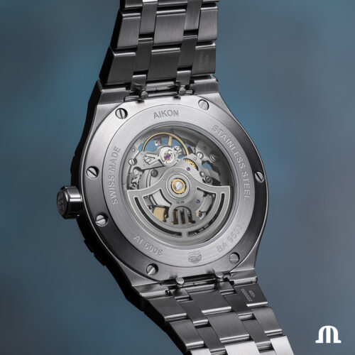 AIKON Automatic 42mm skeleton AI6008-SS002-030-1