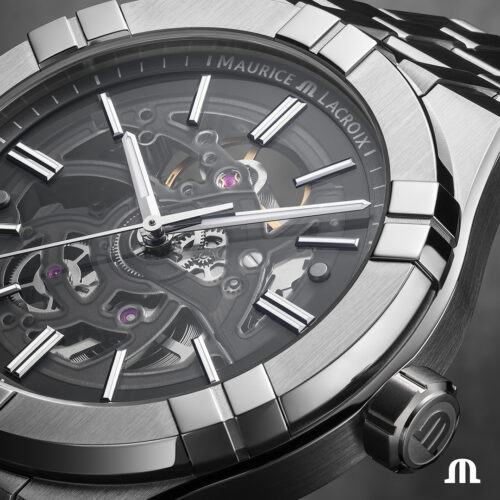 AIKON Automatic 42mm skeleton AI6008-SS002-030-1
