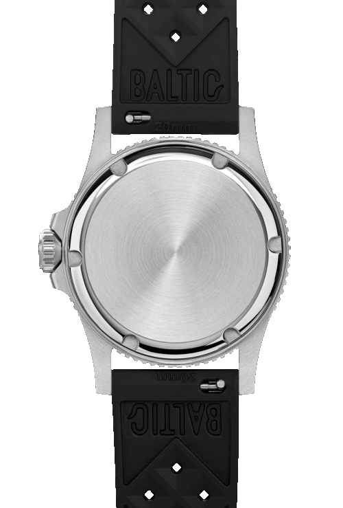 Aquascaphe MK2 - 37mm - Grey - Rubber Classic Grey - Medium