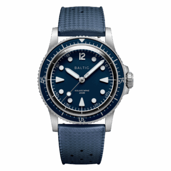 Aquascaphe MK2 - 37mm - Blue - Rubber Classic Blue - Medium