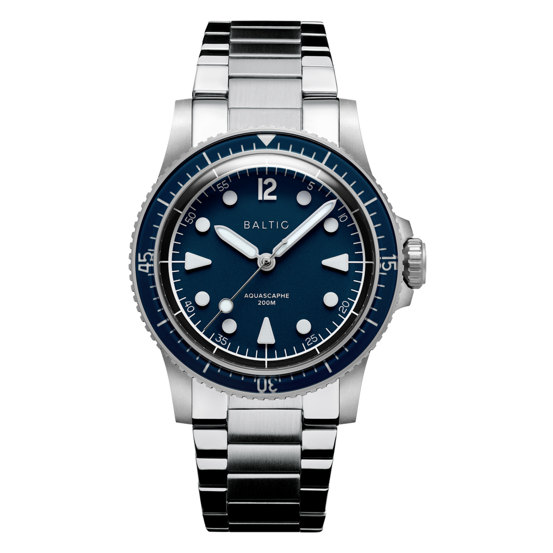 Aquascaphe MK2 - 37mm - Blue - Flatlink