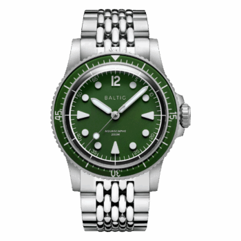 Aquascaphe MK2 - 37mm - Green - BOR