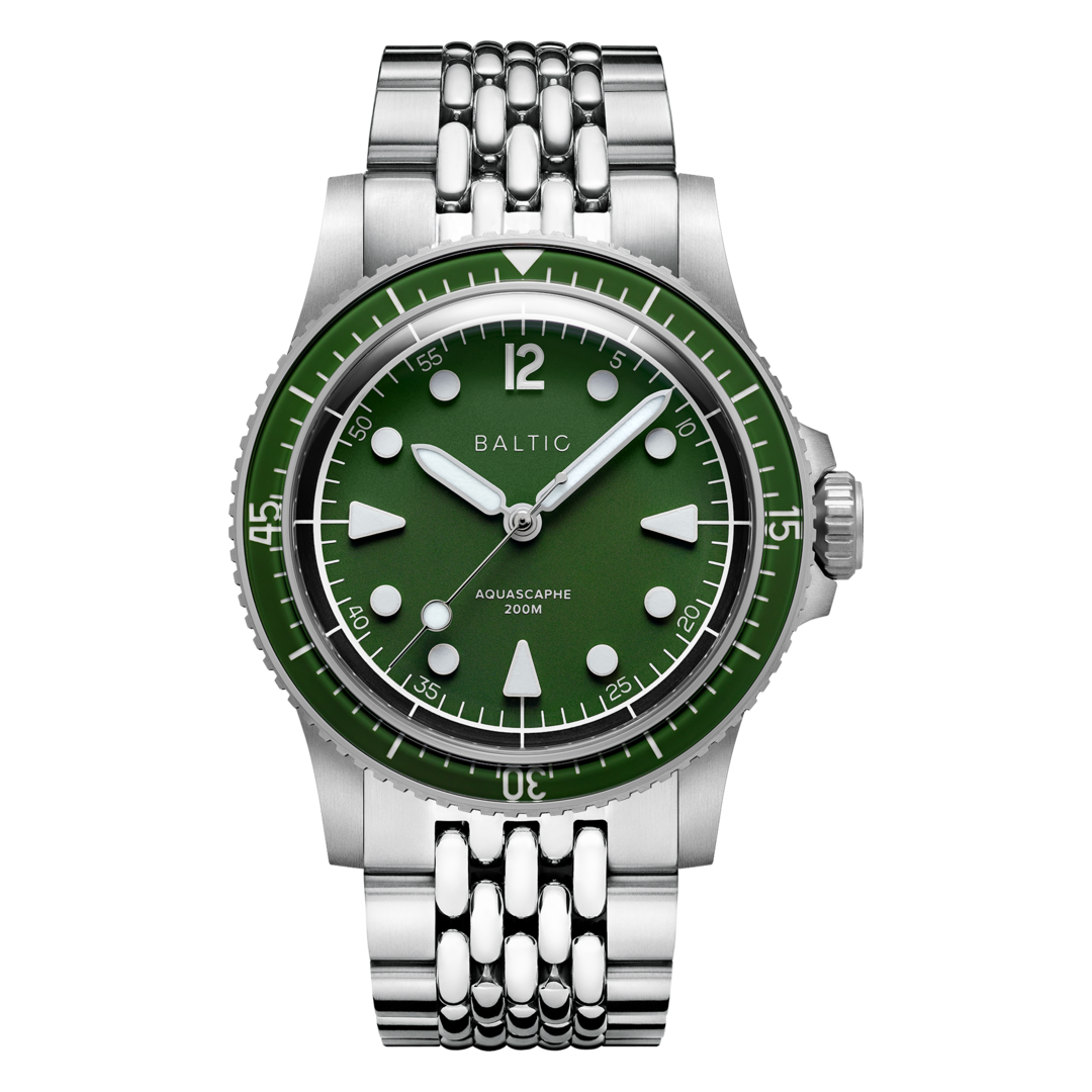 Aquascaphe MK2 - 37mm - Green - BOR