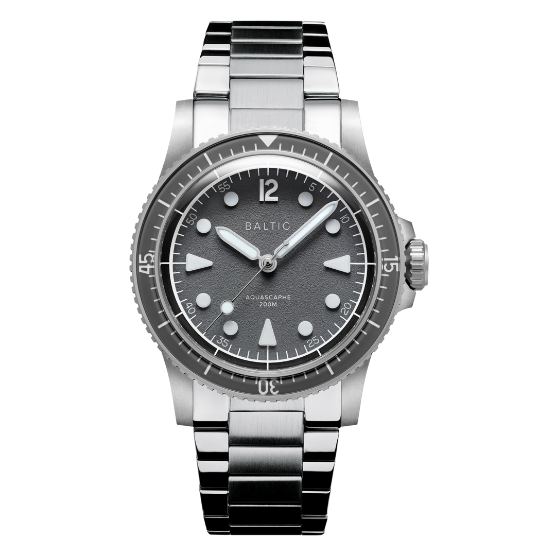 Aquascaphe MK2 - 37mm - Grey - Flatlink