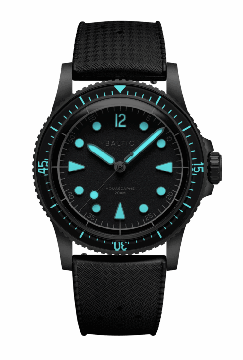 Aquascaphe MK2 - 37mm - Grey - Rubber Classic Grey - Medium