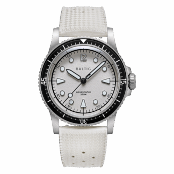 Aquascaphe MK2 - 37mm - Warm Silver - Rubber Classic Warm Silver - Medium