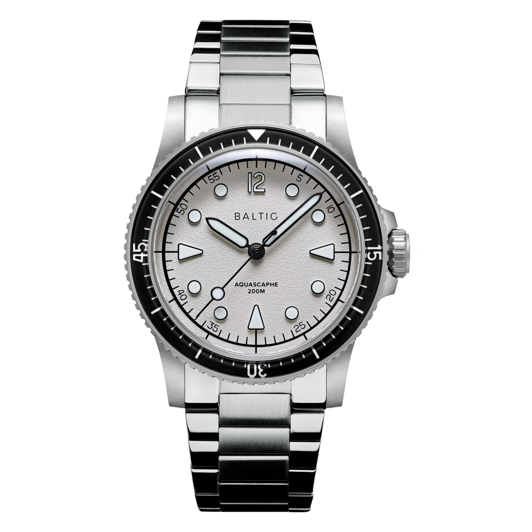Aquascaphe MK2 - 37mm - Warm Silver - Flatlink