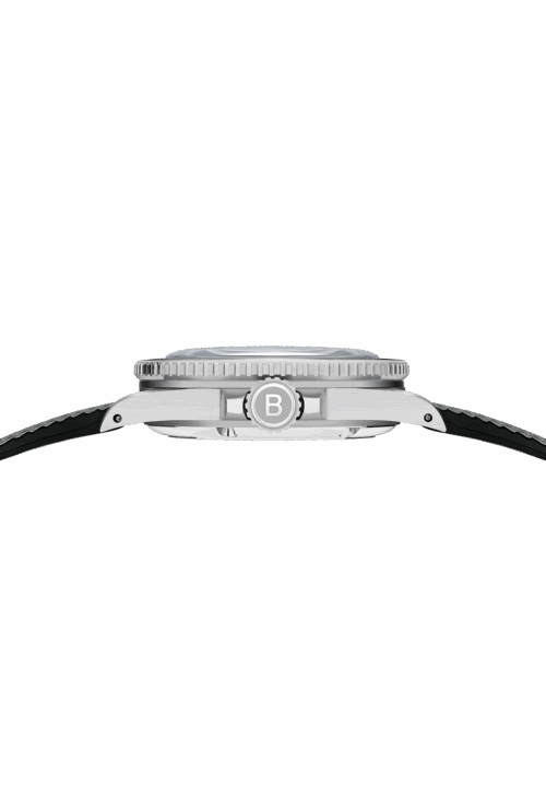 Aquascaphe MK2 - 37mm - Grey - Rubber Classic Grey - Medium