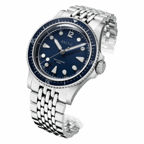 Aquascaphe MK2 - 37mm - Blue - BOR