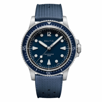 Aquascaphe MK2 - 39,5mm - Blue - Rubber Classic Blue - Medium