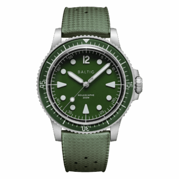 Aquascaphe MK2 - 39,5mm - Green - Rubber Classic Green - Medium
