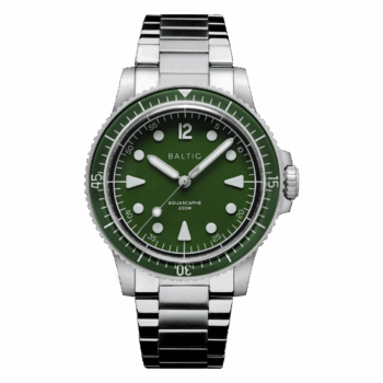 Aquascaphe MK2 - 39,5mm - Green - Flatlink