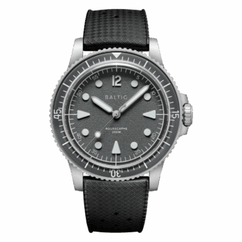Aquascaphe MK2 - 39,5mm - Grey - Rubber Classic Black - Medium