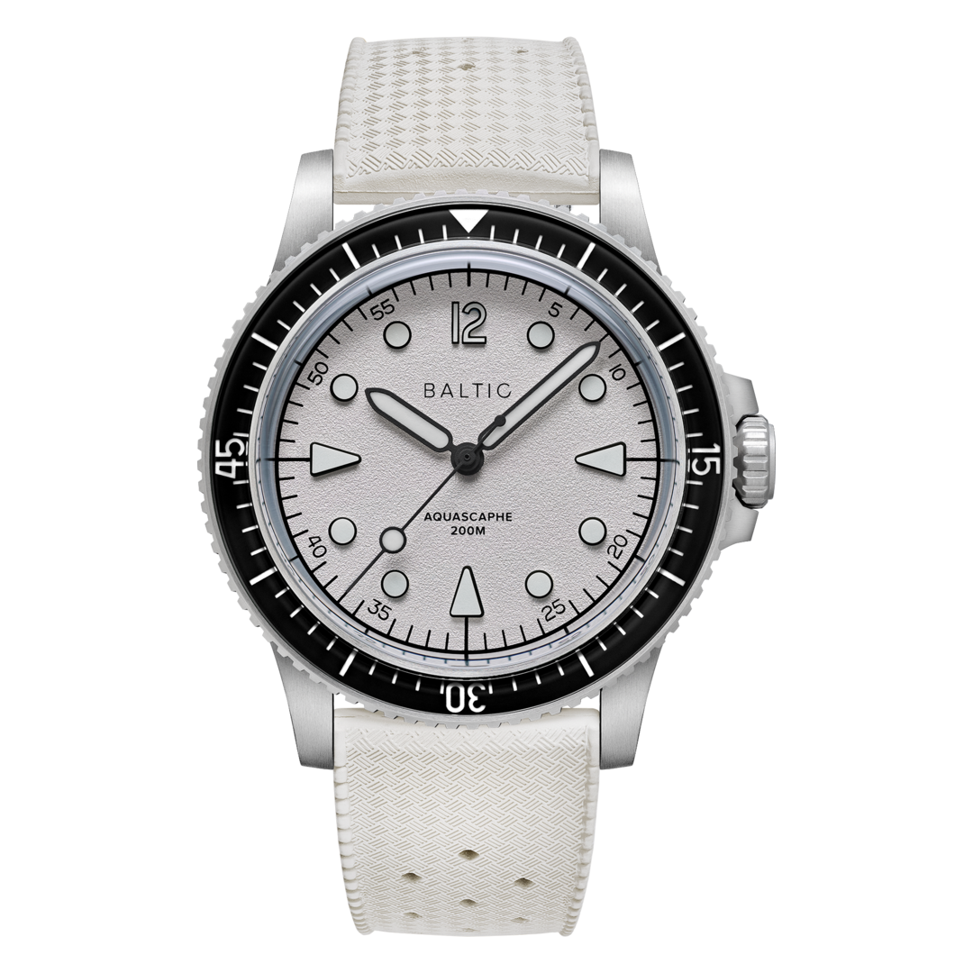 Aquascaphe MK2 - 39,5mm - Warm Silver - Rubber Warm Silver - Medium