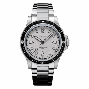 Aquascaphe MK2 - 39,5mm - Warm Silver - Flatlink