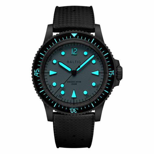 Aquascaphe MK2 - 39,5mm - Warm Silver - Rubber Warm Silver - Medium
