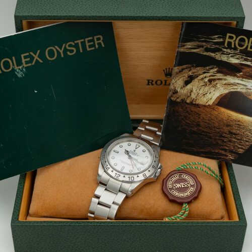 Rolex Explorer II - 2000 - 16570 - Komplett