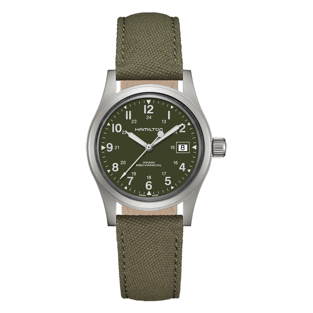 Khaki Field Mechanical 38mm H69439363