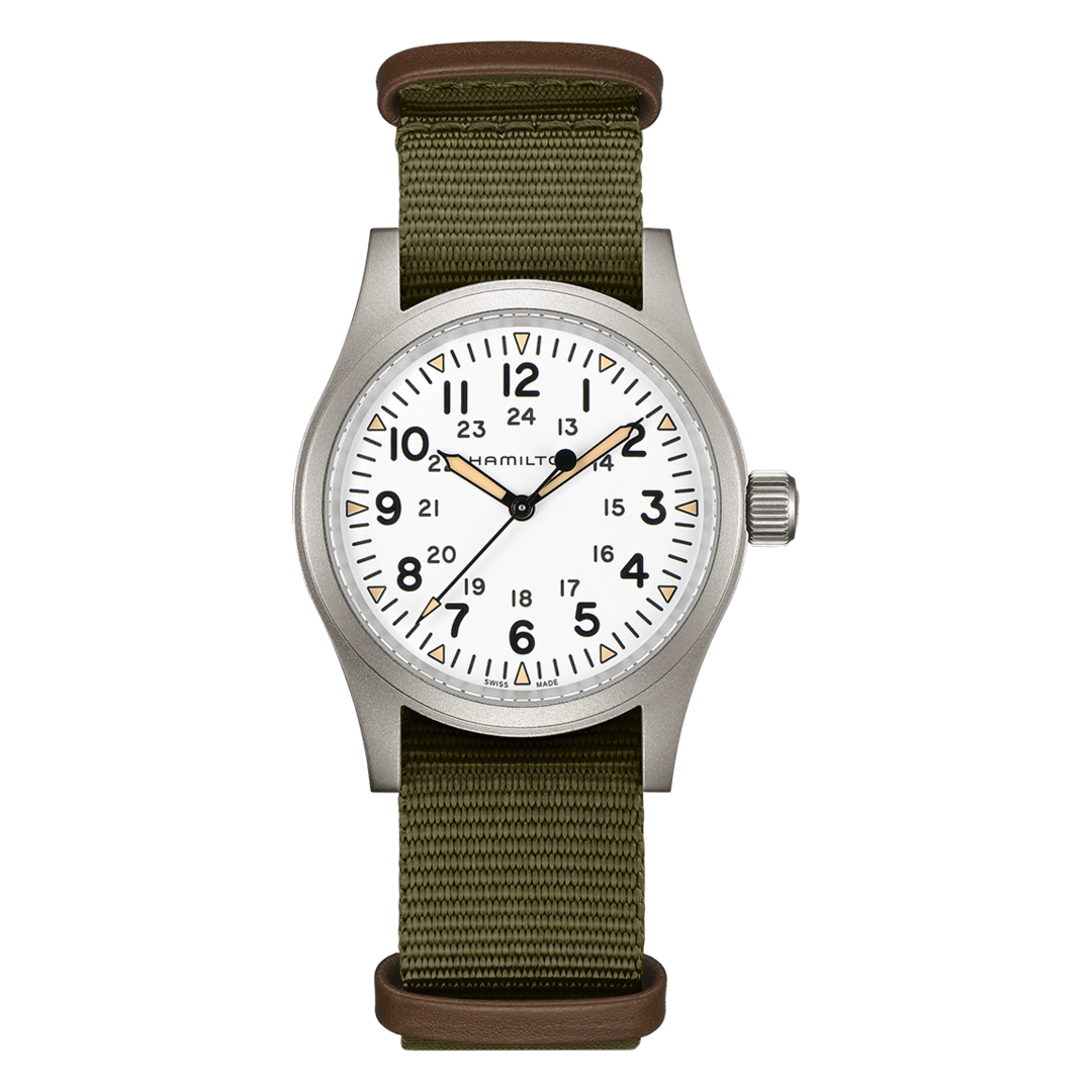 Khaki Field Mechanical 38mm H69529933