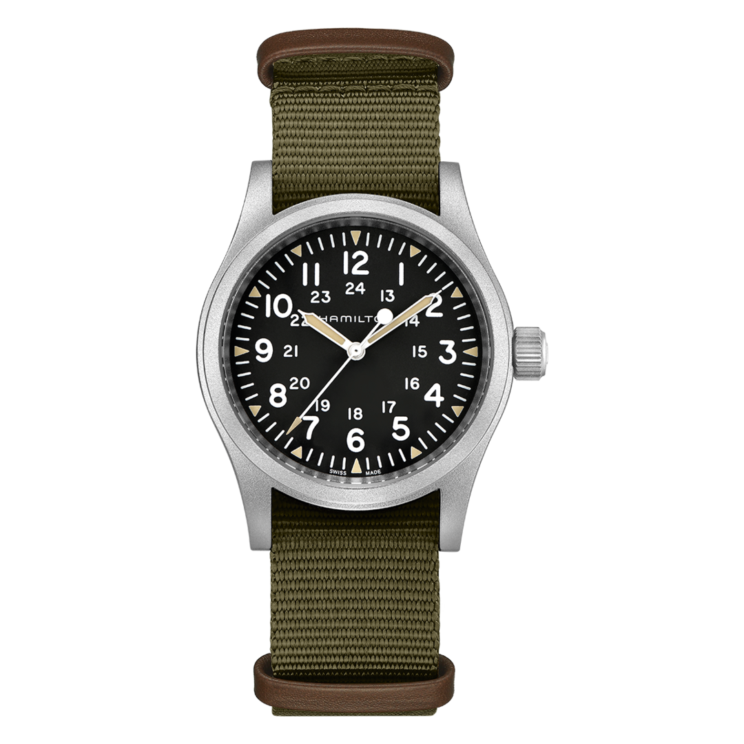 Khaki Field Mechanical 38mm H69529933