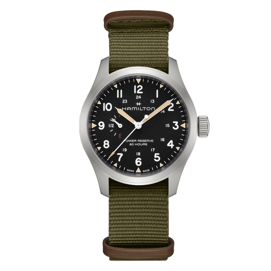 Khaki Field Mechanical Power Reserve 40mm H69509930
