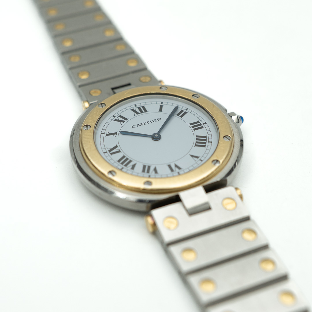 Cartier Santos - Kvarts - Rund