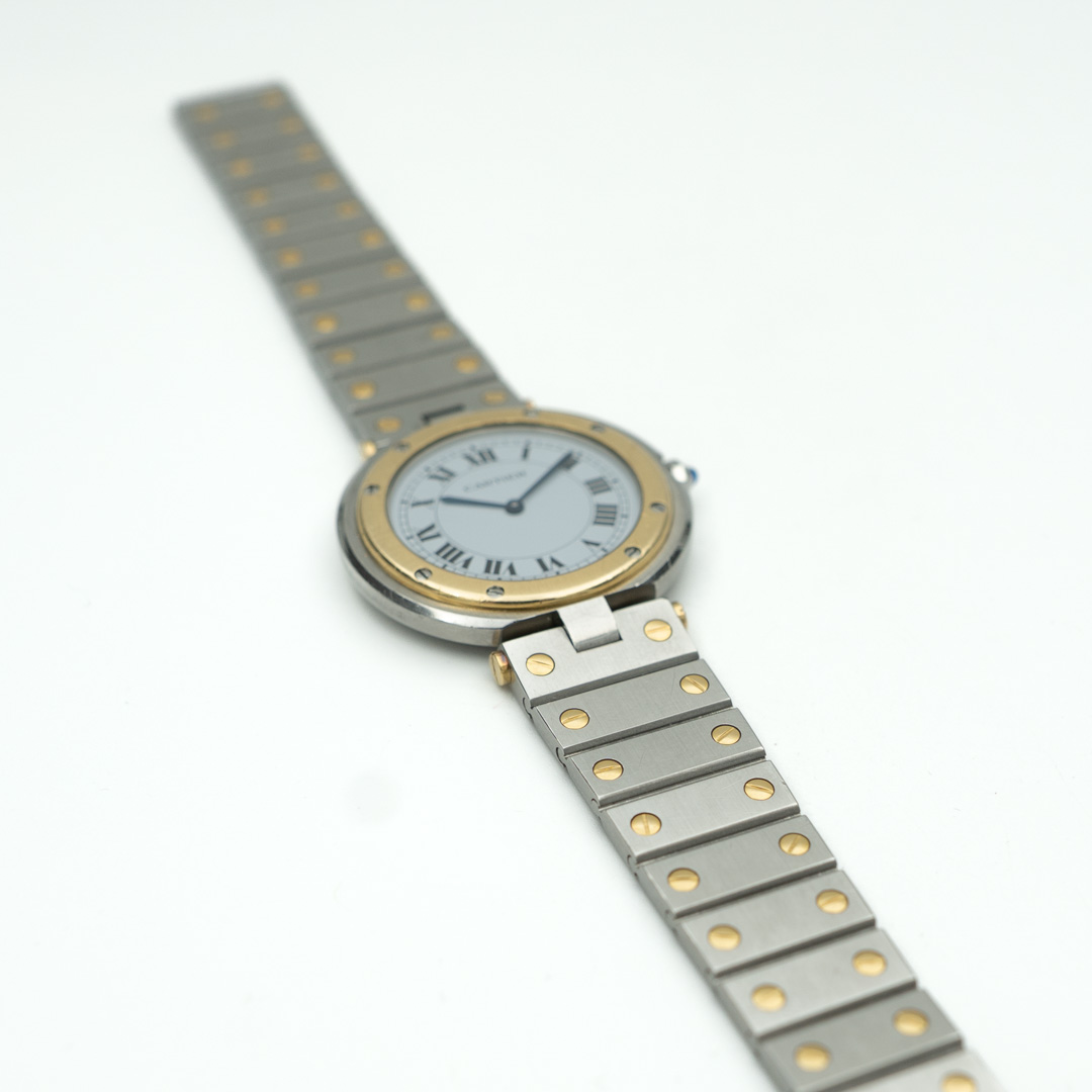 Cartier Santos - Kvarts - Rund