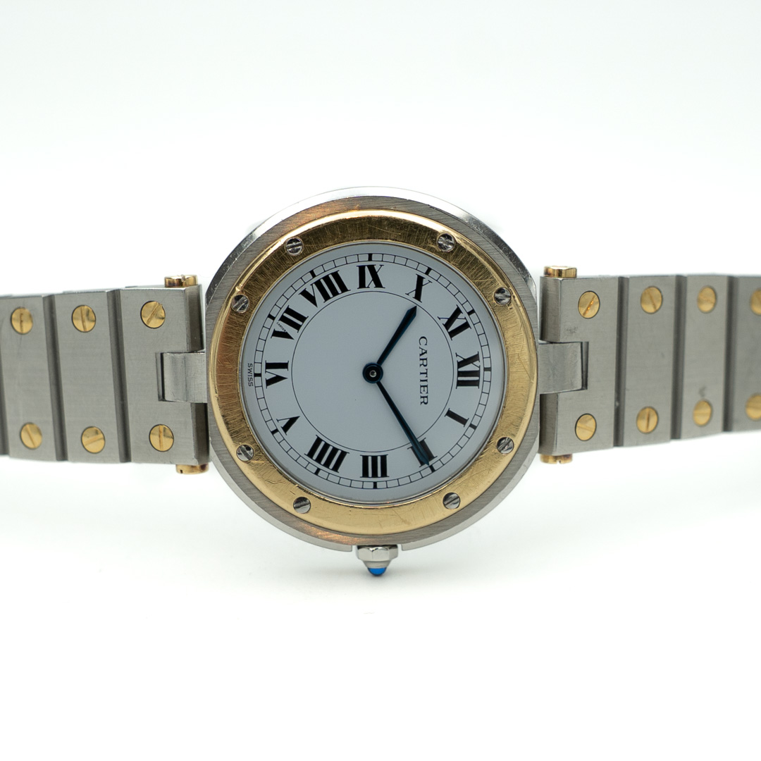 Cartier Santos - Kvarts - Rund
