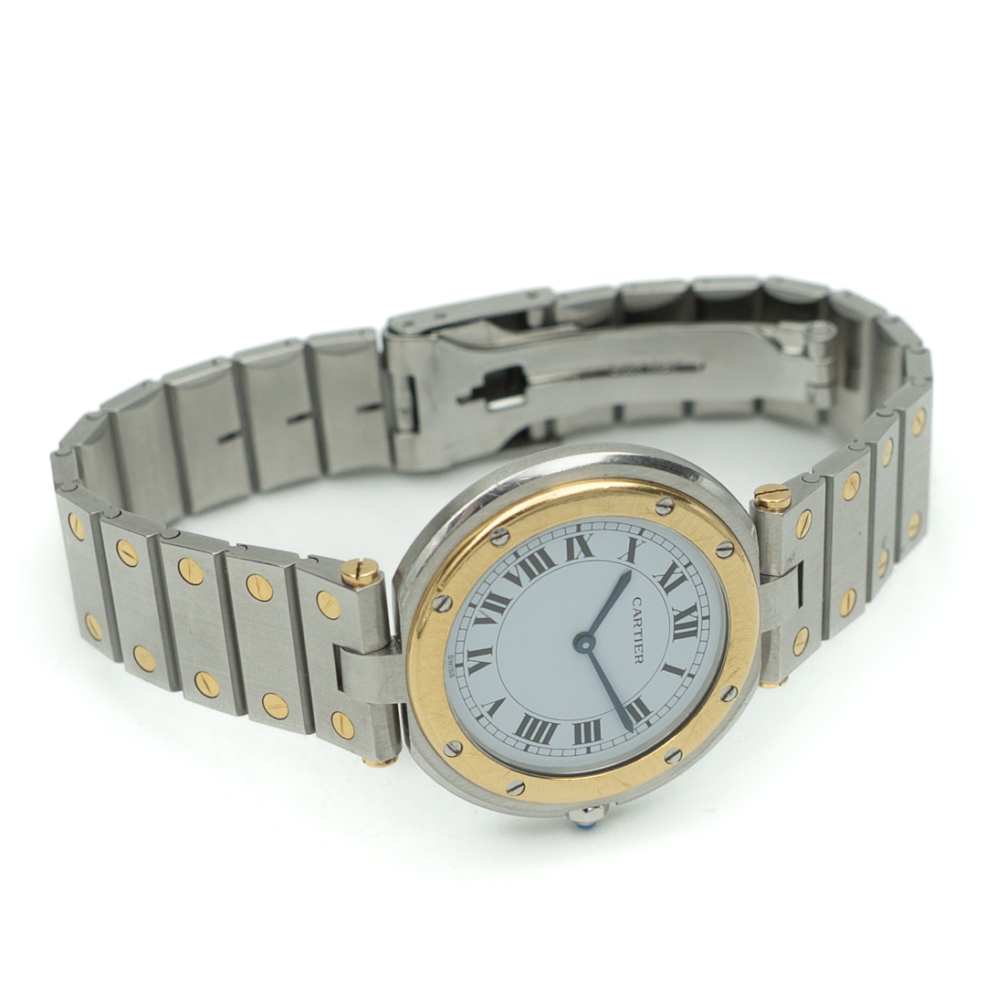 Cartier Santos - Kvarts - Rund