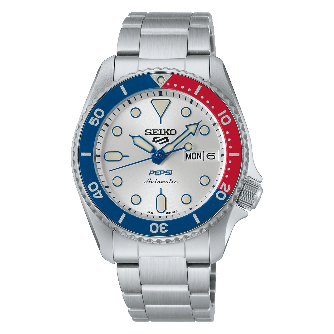 Seiko 5 Sports SRPL99 x Pepsi® Limited Edition