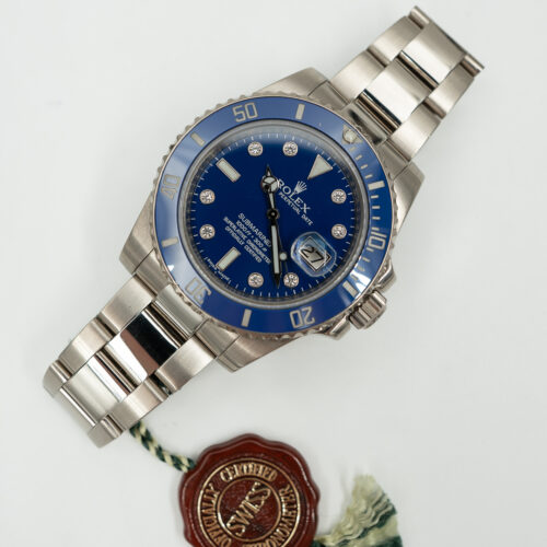 Rolex Submariner Smurf - 2012 - 116619LB DIA