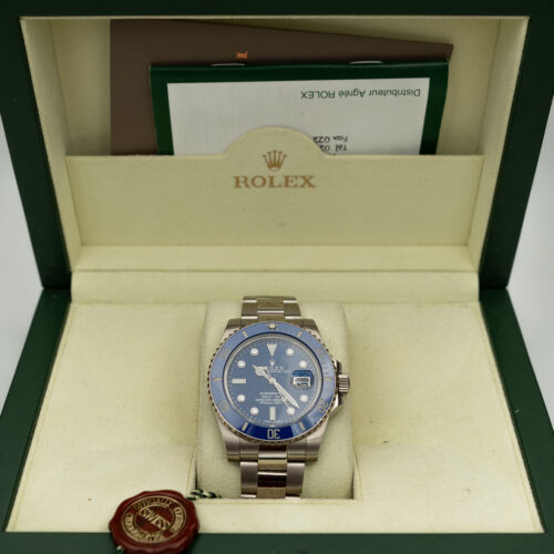 Rolex Submariner Smurf - 2012 - 116619LB DIA